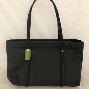 Kate Spade Black medium tote with zipper